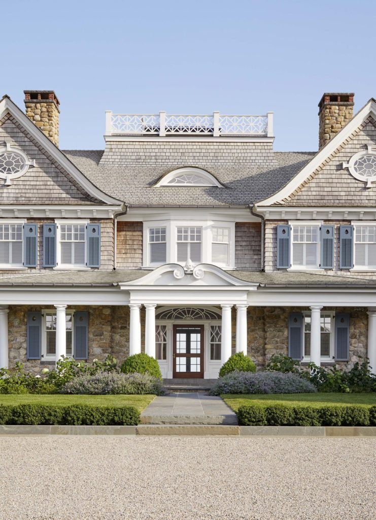 Oceanfront Colonial Shingle Style Beach House