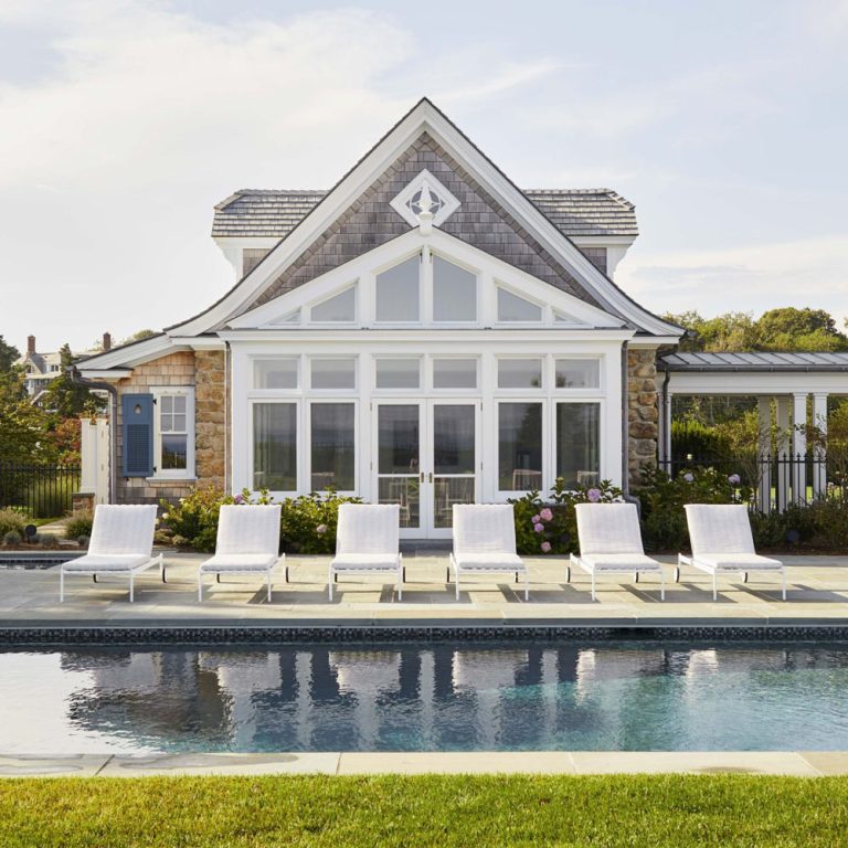 Oceanfront Colonial Shingle Style Beach House