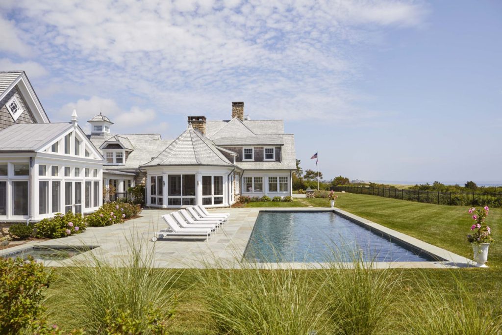 Oceanfront Colonial Shingle Style Beach House