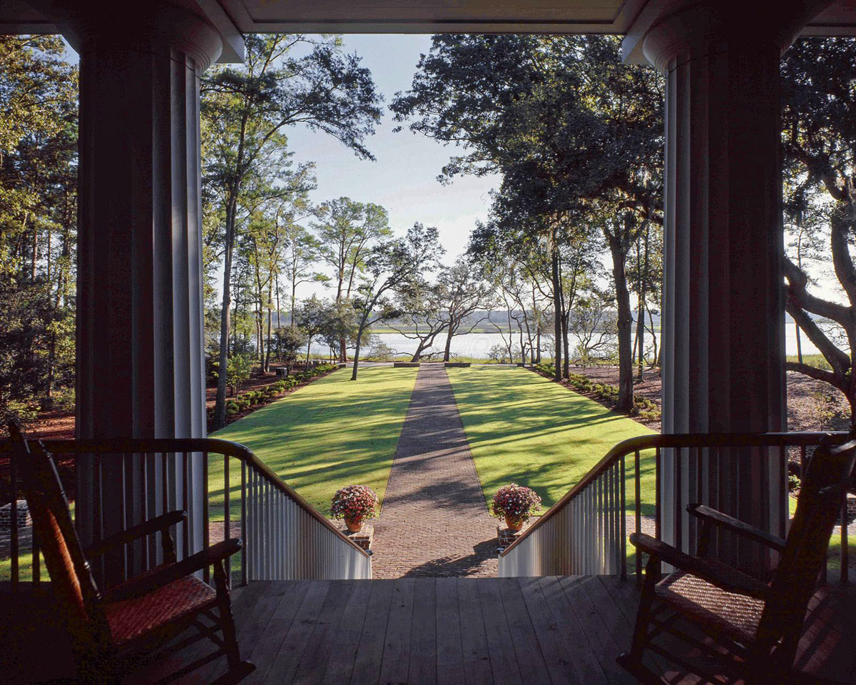 Rear Veranda with River View