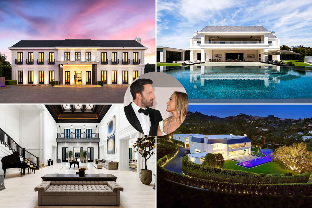 Inside Jennifer Lopez and Ben Affleck's Beverly Hills Dream Home