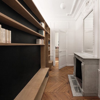 dieu appartement haussmann parigi idesignarch integrating designboom