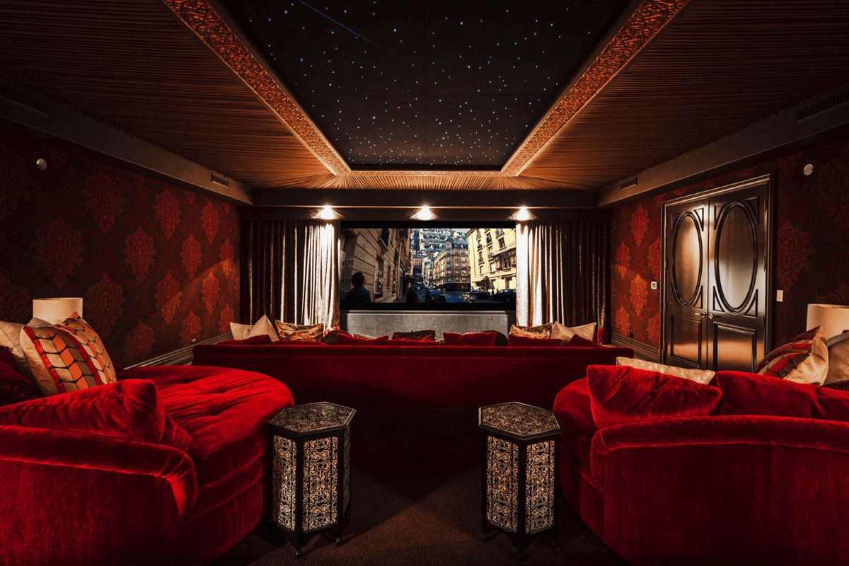 Elegant Home Theater