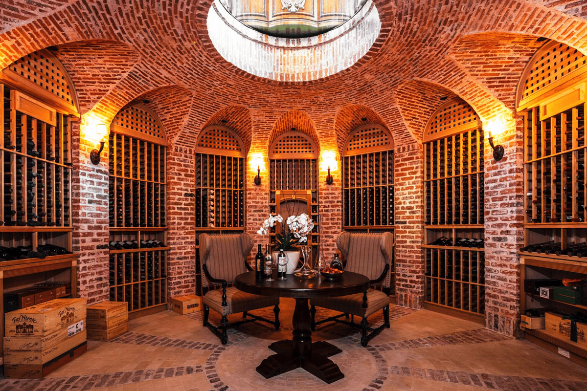 Round Wine Cellar