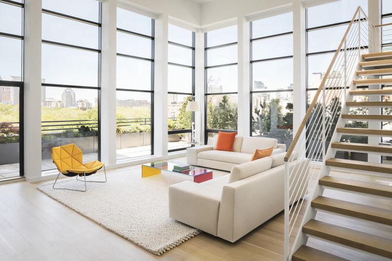 Minimalist Duplex Penthouse Loft In Boston iDesignArch Minimalist Duplex Penthouse Loft In Boston iDesignArch