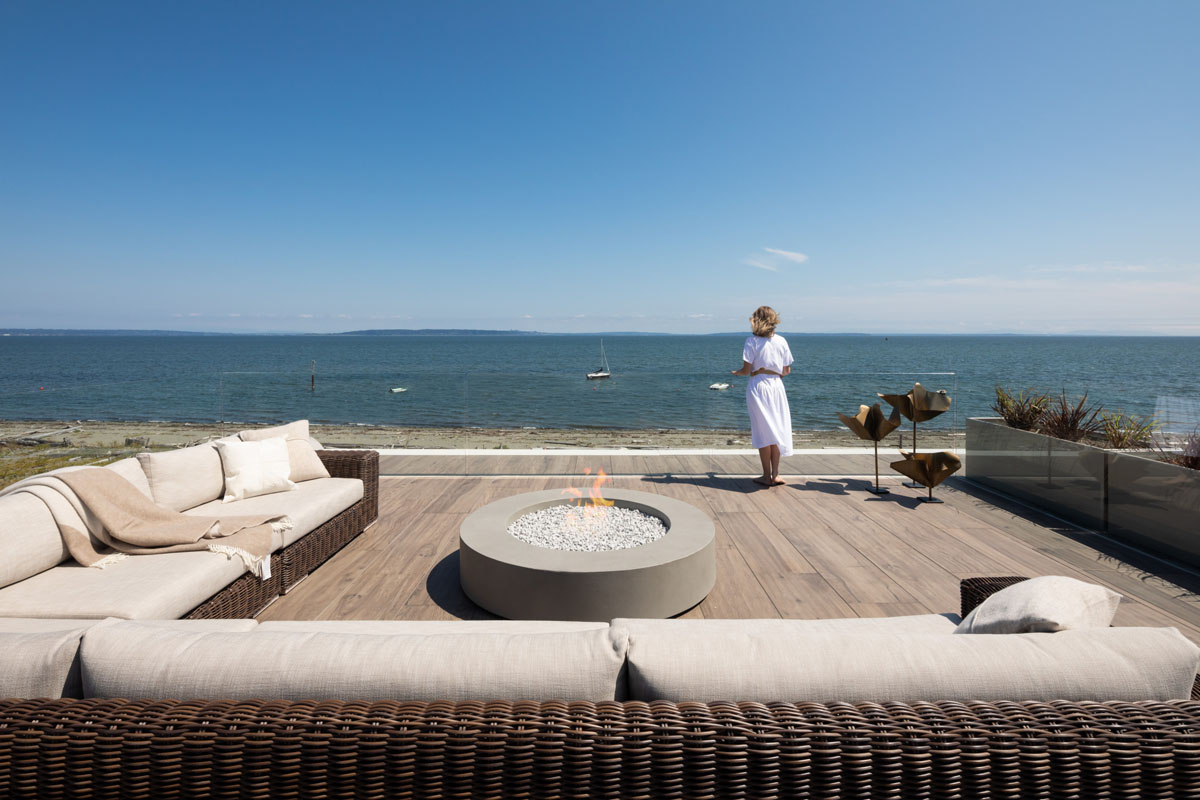 Roof Deck Terrace with Ocean View