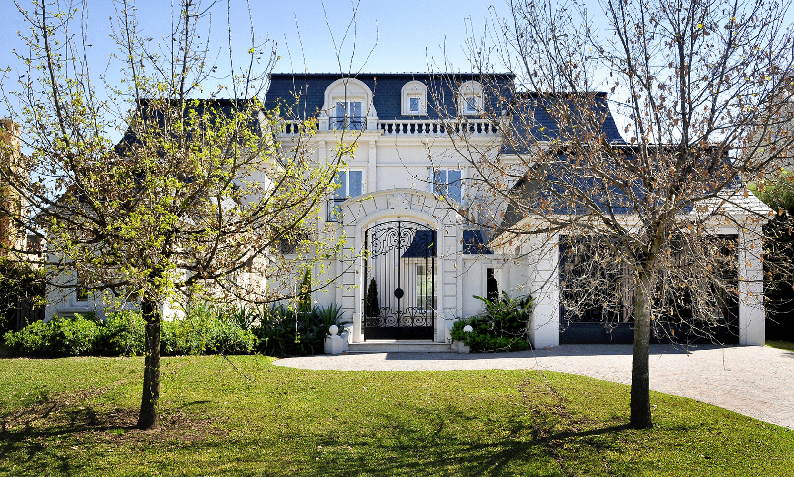 Elegant Home with French Architecture