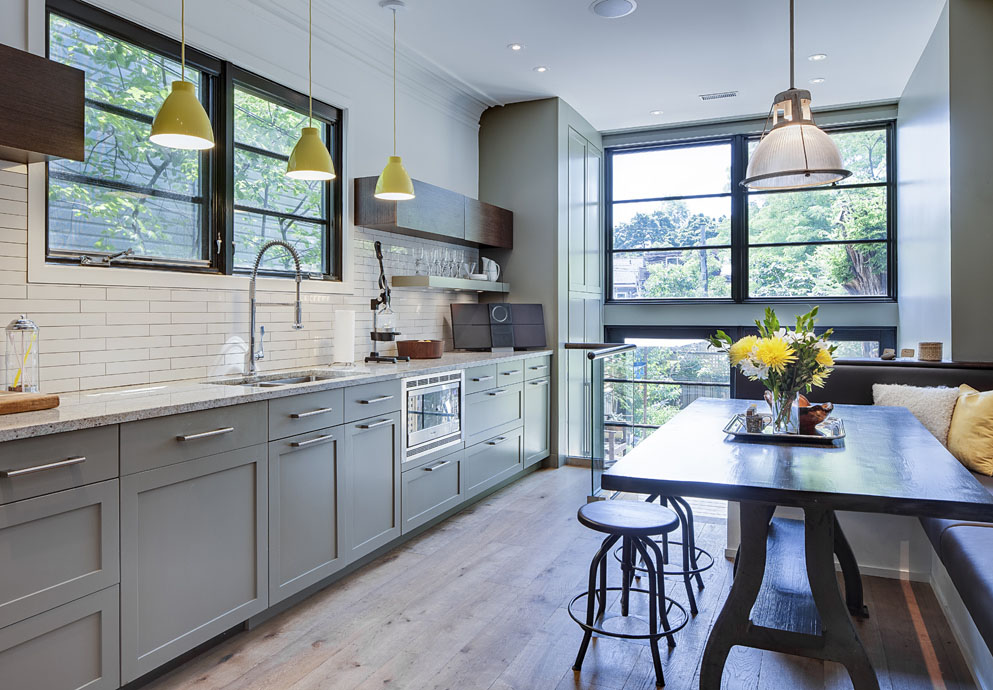 Renovated Contemporary Kitchen