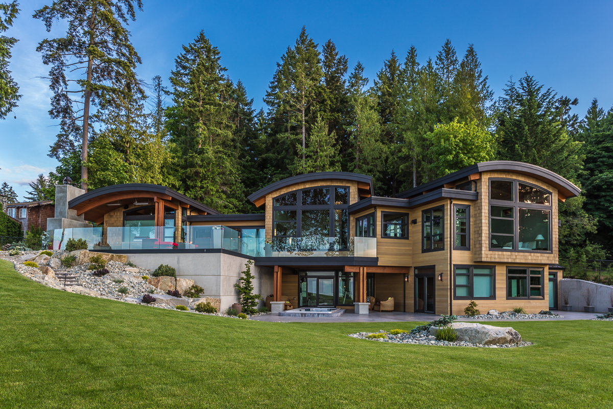 Modern Vancouver Island House
