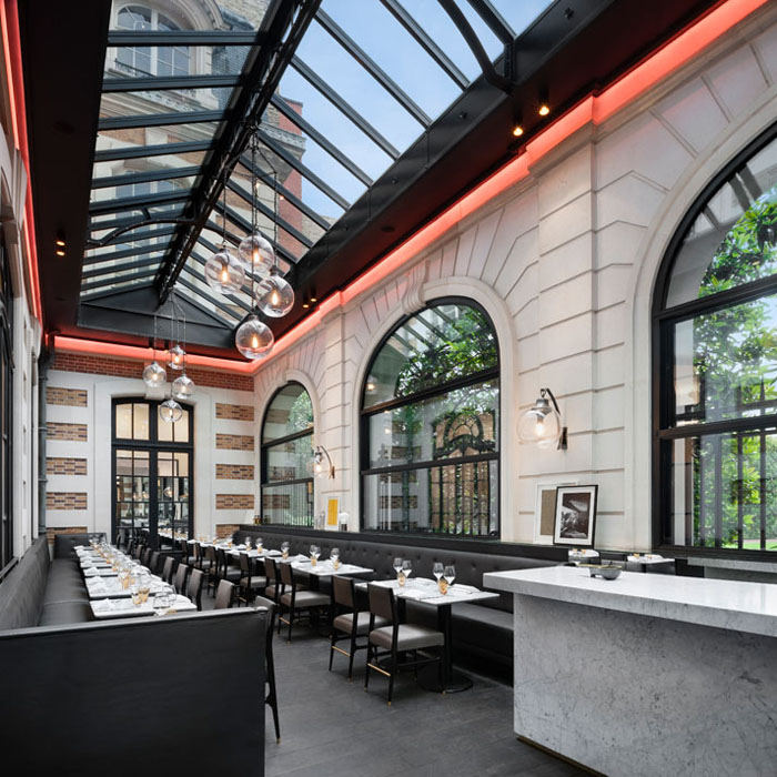 Parisian Cafe Artcurial Sophisticated Interiors
