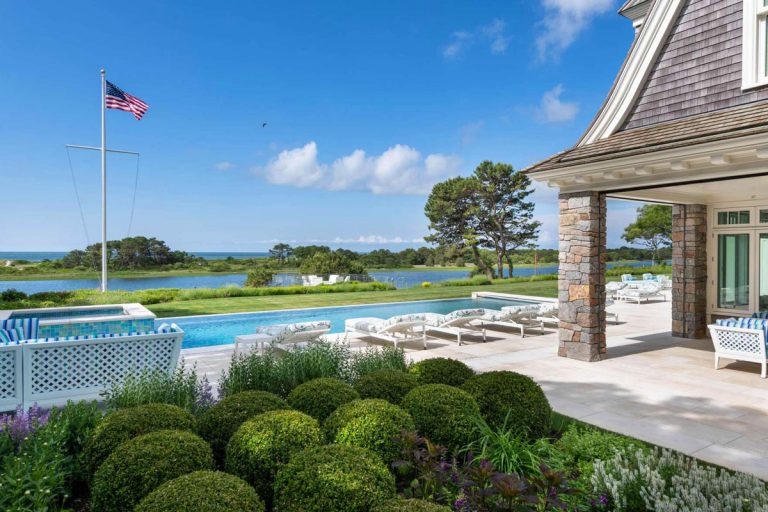 Spectacular Oceanfront Shingle Style Home in Cape Cod
