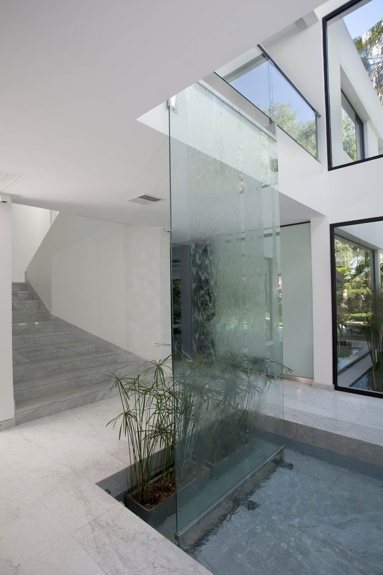 Carrara Marble House in Argentina | iDesignArch | Interior Design
