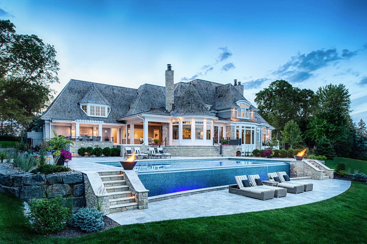 Coastal Style Home with Infinity Pool