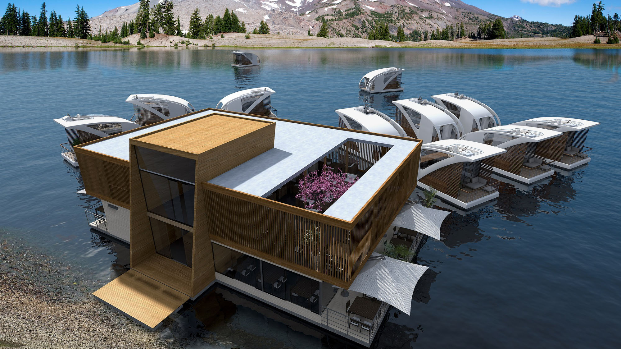 Houseboat Floating Hotel