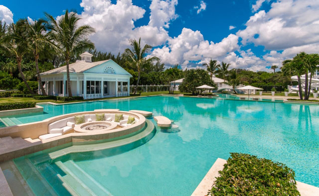 Celine Dion Florida Mansion Swimming Pool