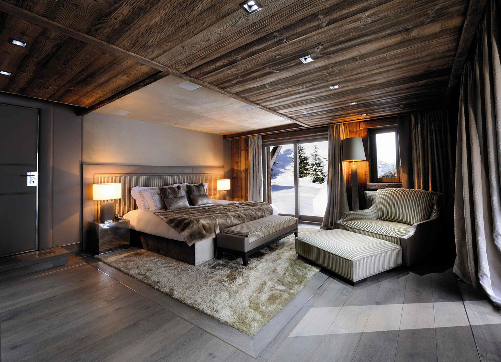 Chic Modern Rustic Chalet In The Rhône-Alpes iDesignArch Chic Modern Rustic Chalet In The Rhône-Alpes iDesignArch