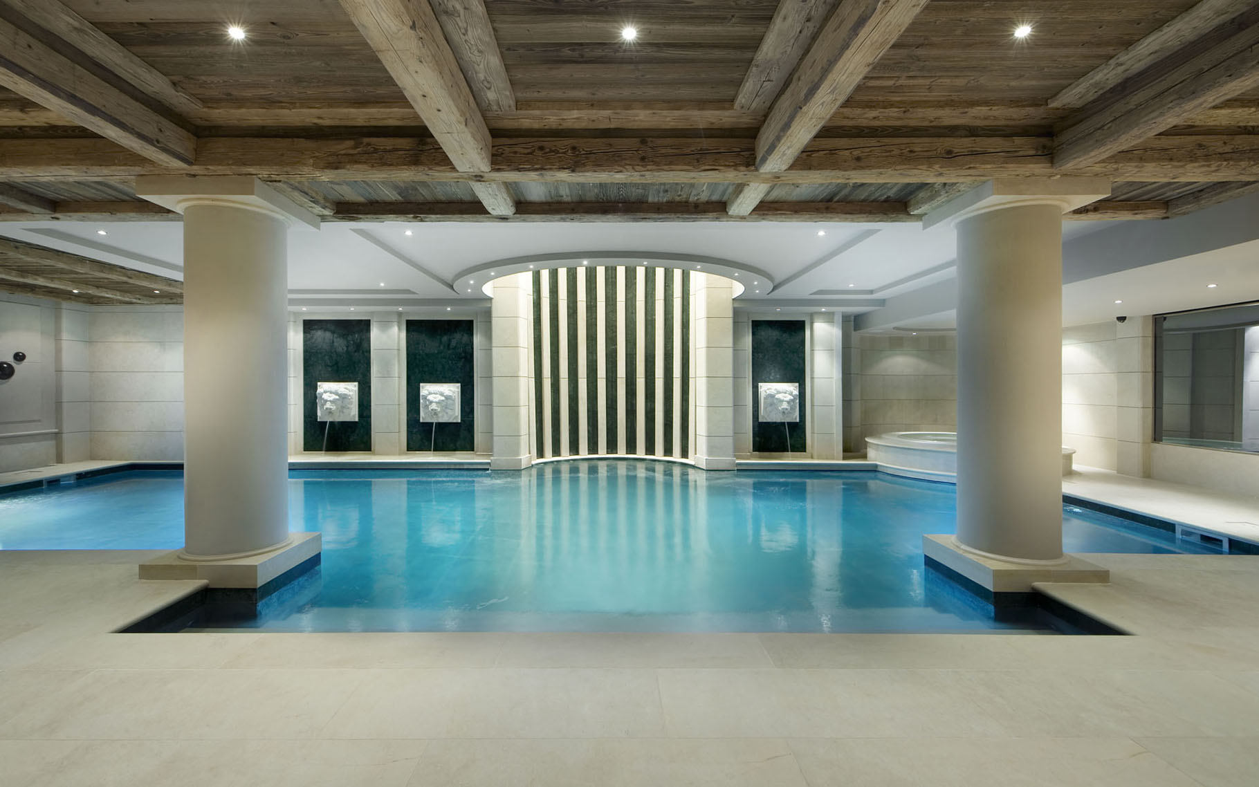 Elegant Private Indoor Swimming Pool