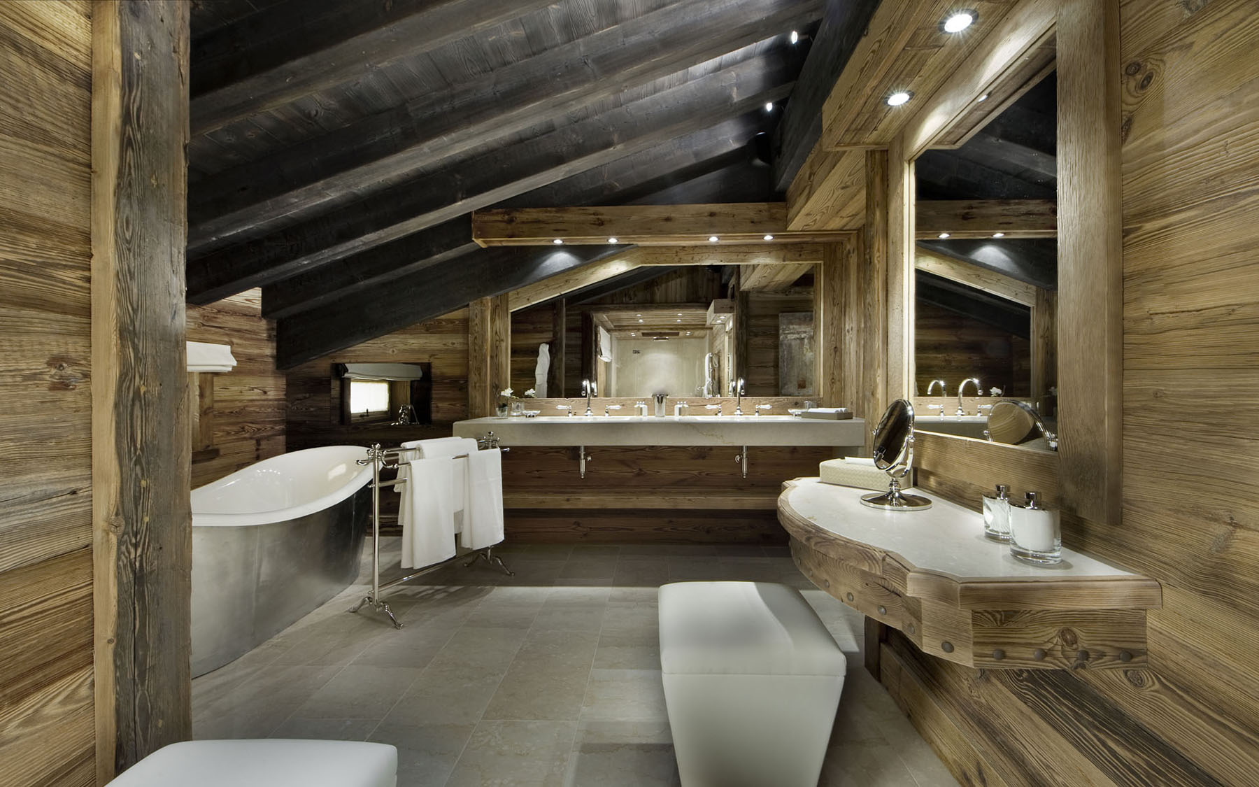 Rustic Elegant Bathroom