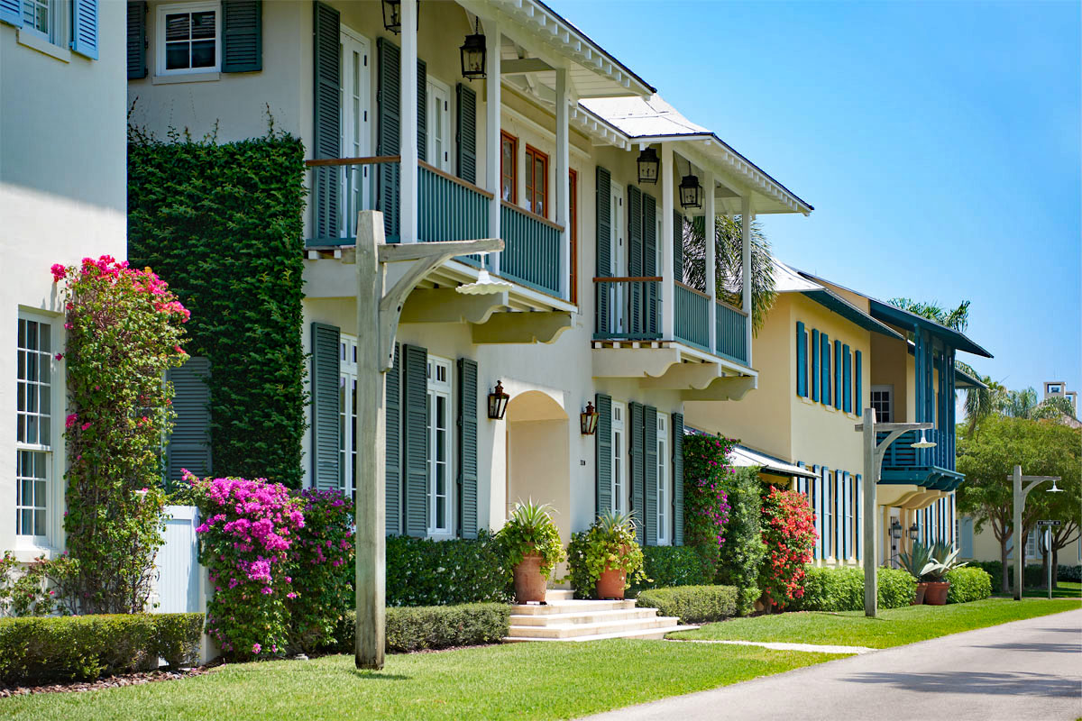 Caribbean Style Row Houses