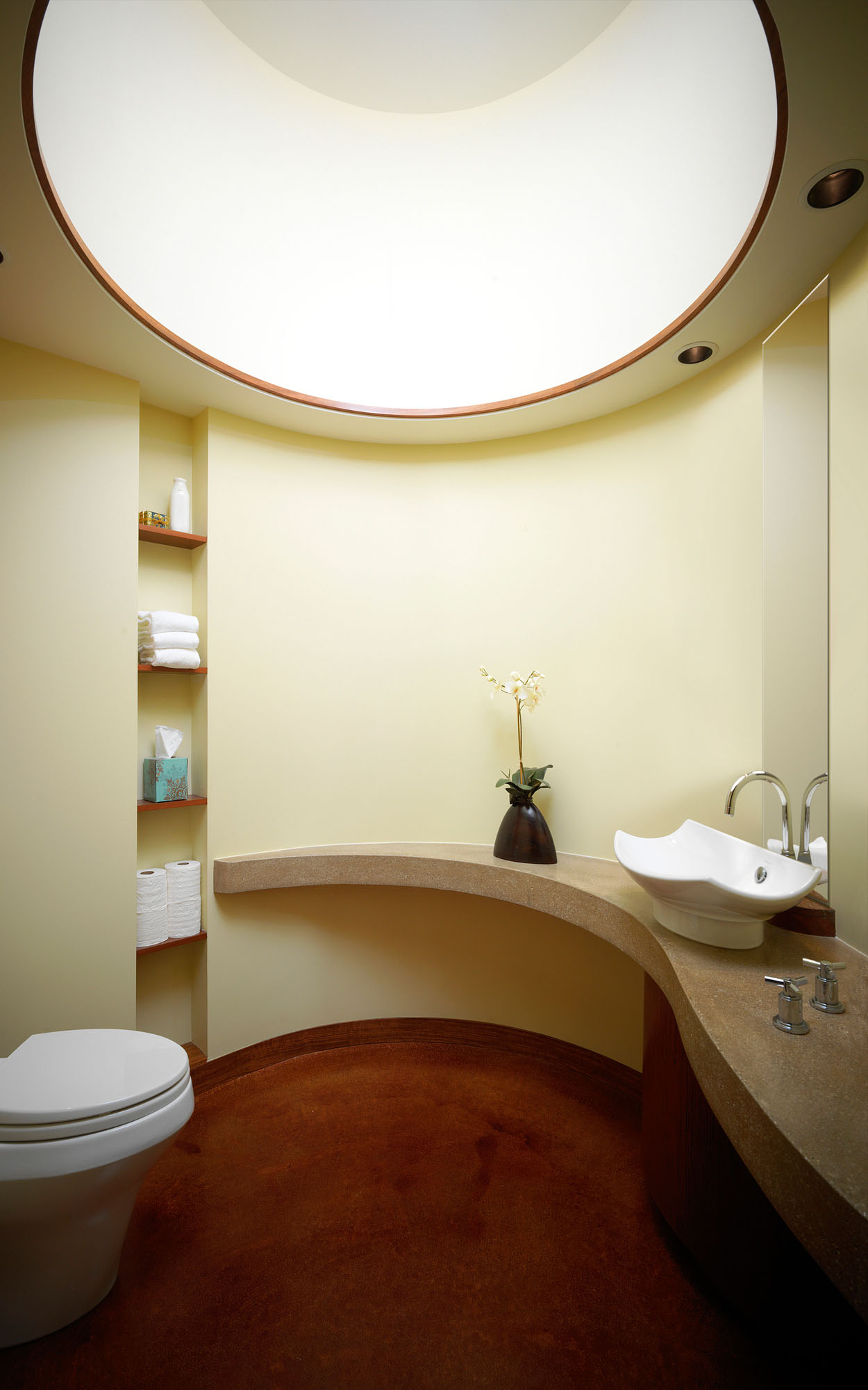 Circular Bathroom