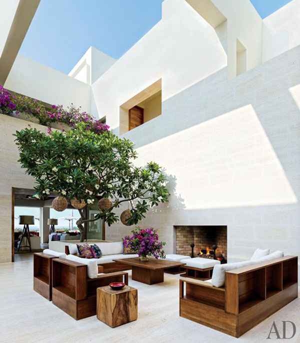 Open Air Modern Courtyard