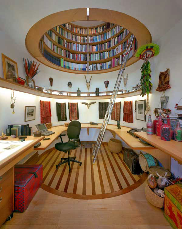 Circular Library Bookcase Idesignarch Interior Design