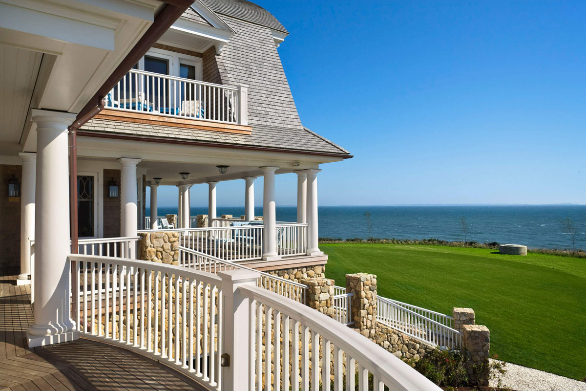 Waterfront Covered Porch