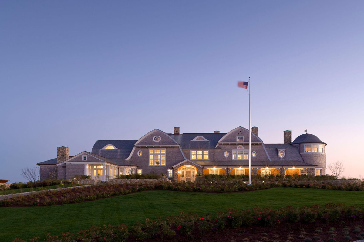 Waterfront New England Shingle Style House