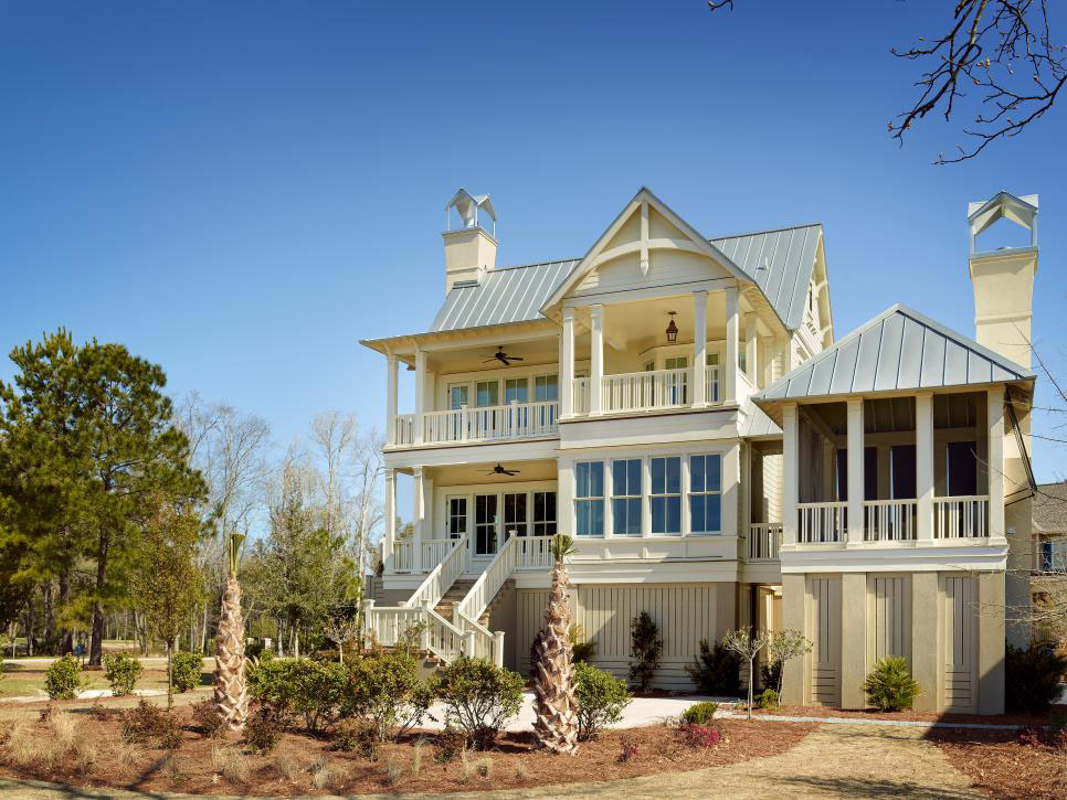 Classic Lowcountry Cottage Style House With Elevated Foundation classic-lowcountry-cottage-style-house-with-elevated-foundation