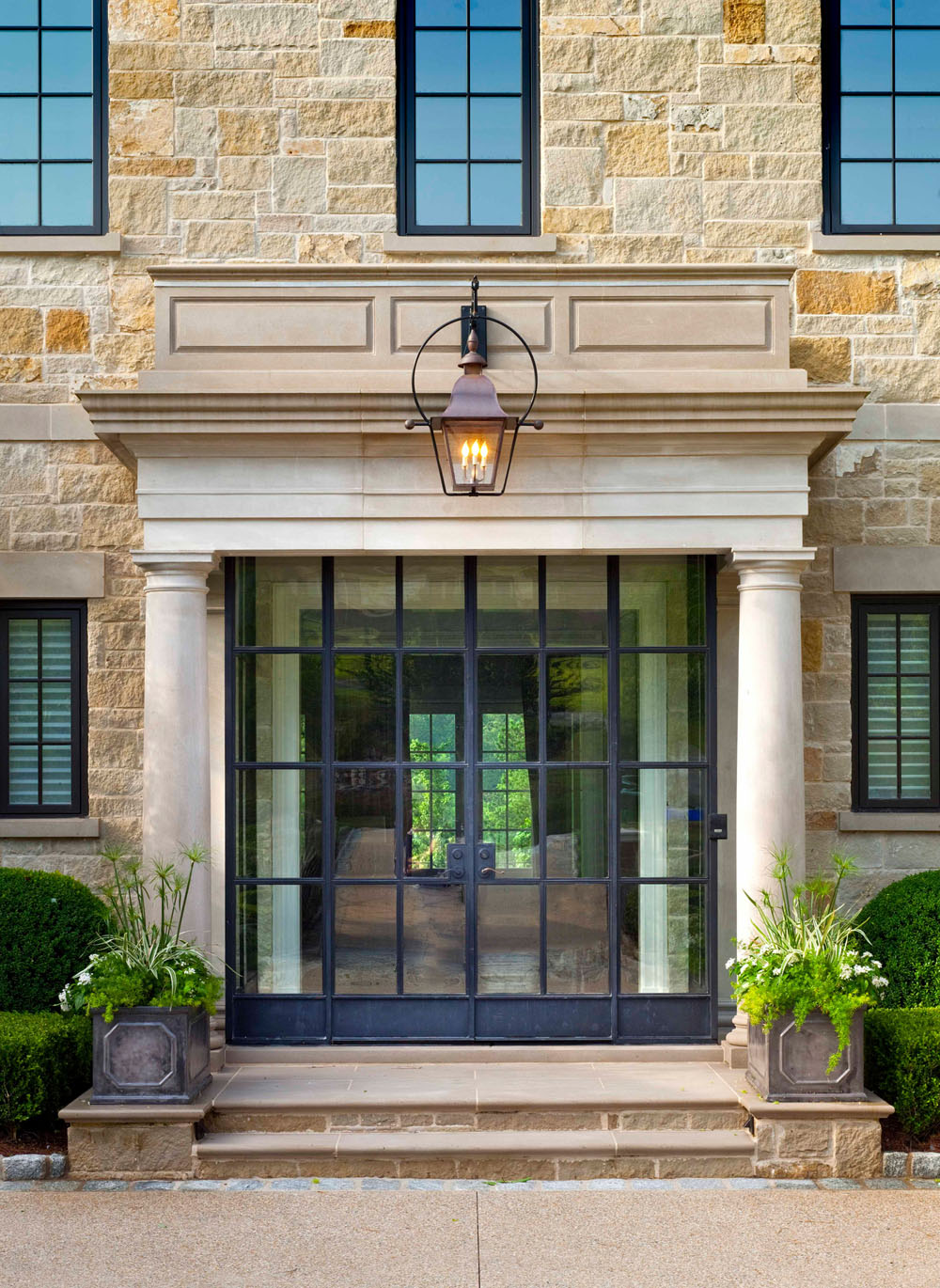 Enclosed Classical Glass Portico