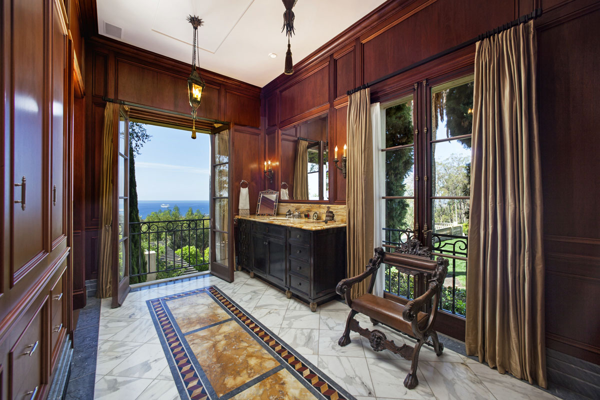 Bathroom with Ocean View