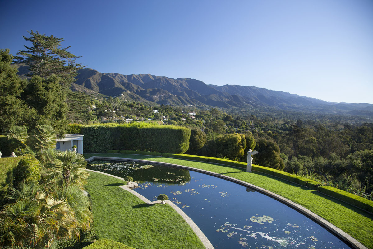 View of Santa Ynez Mountains