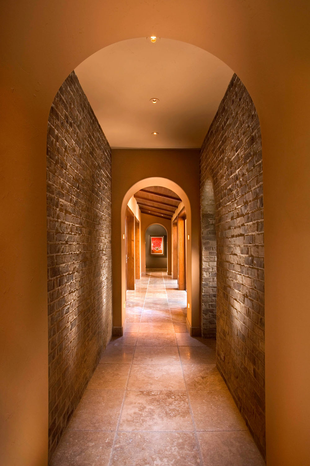 Arched Hallway