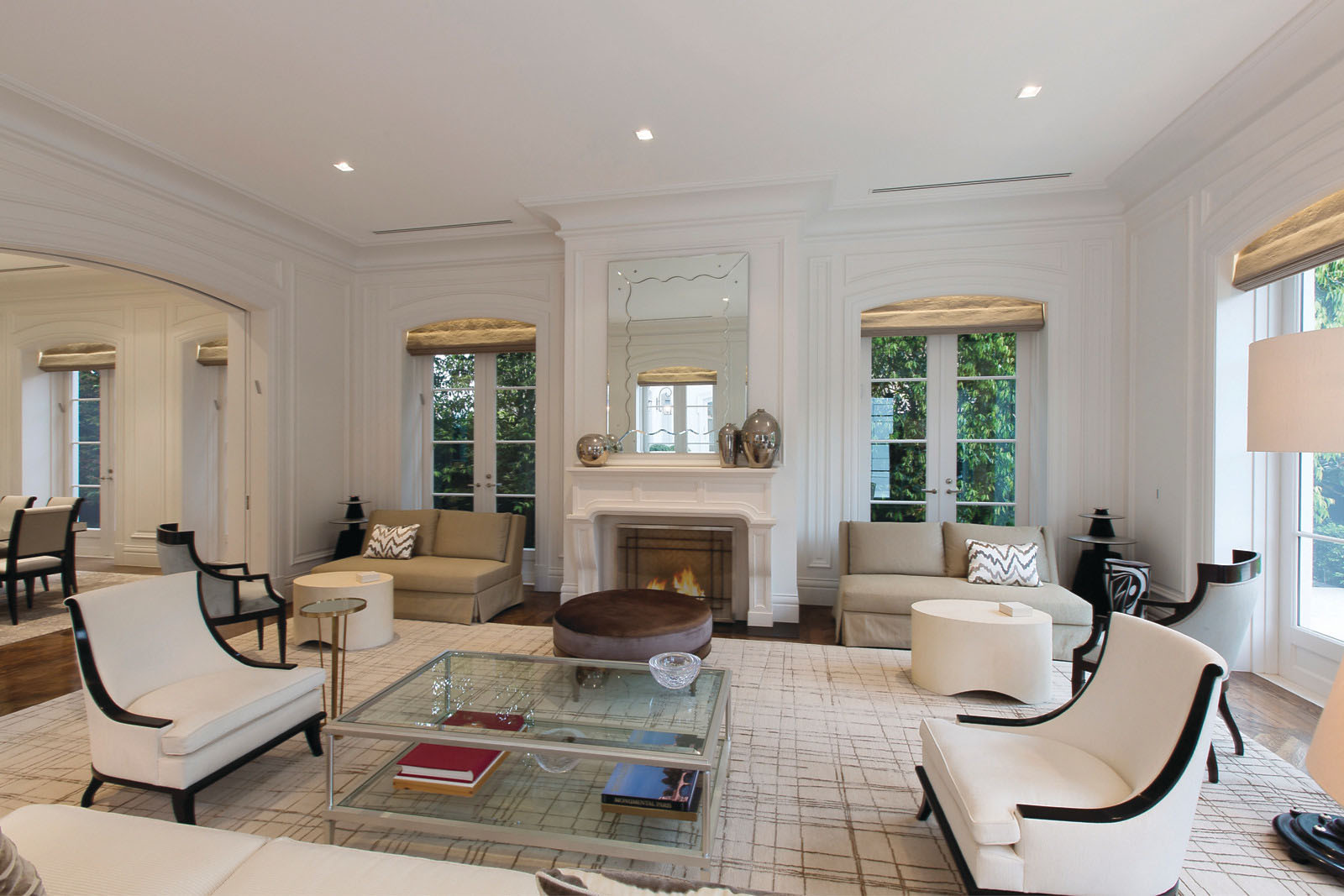 Elegant Timeless Contemporary Sitting Room