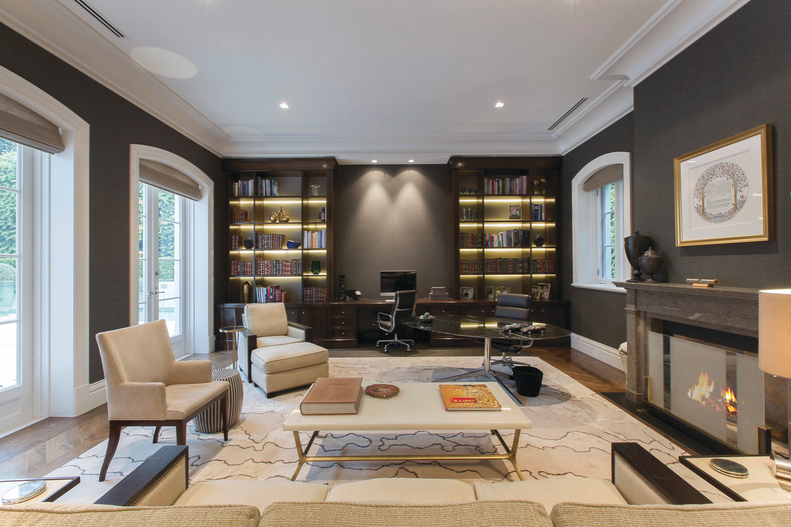 Luxury Home Library