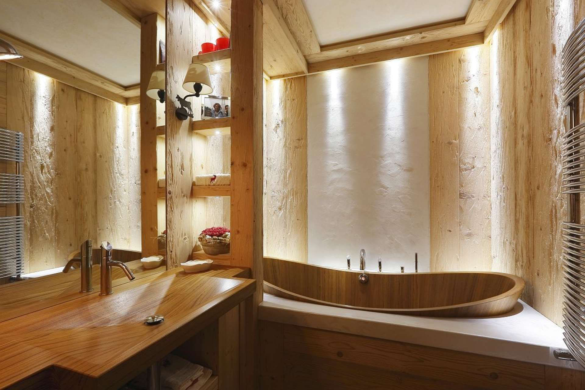 Wood Bathroom