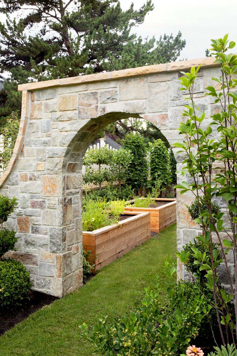 Stone Arch to Garden