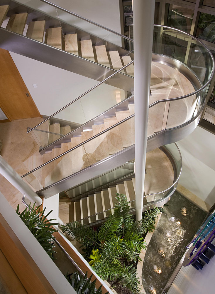 Stainless Steel Staircase