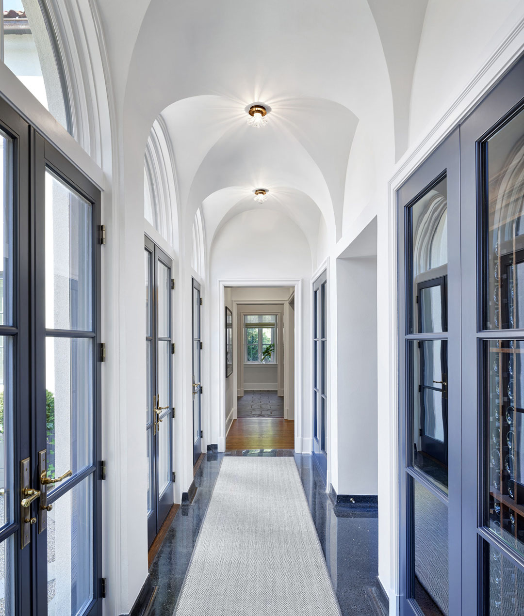 Groin Vault Hallway and Loggia