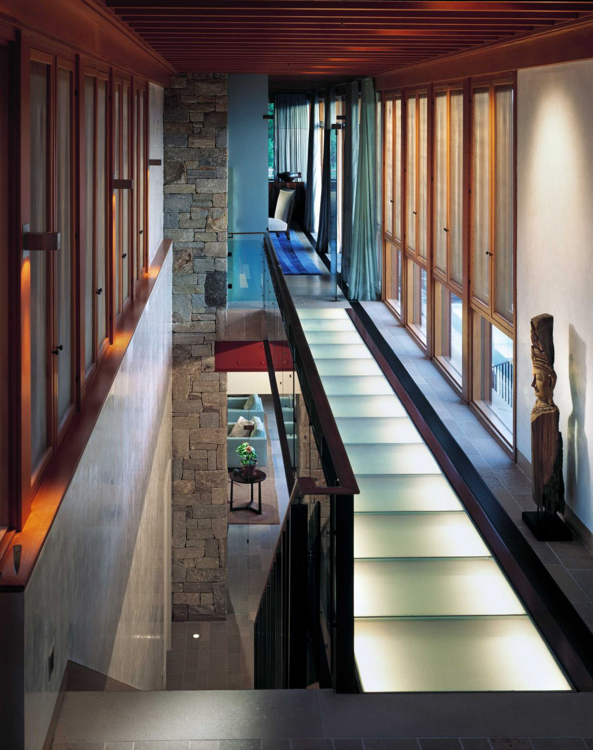 Indoor Glass Bridge