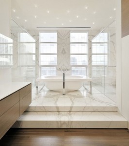 Modern Marble Bathroom