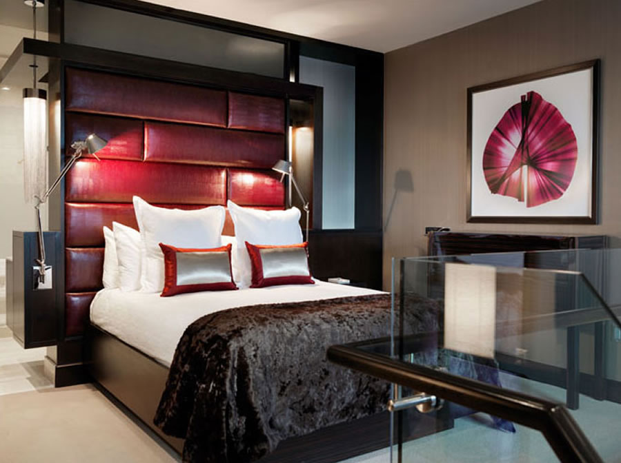 swanky hotel interior design: the cosmopolitan of las vegas