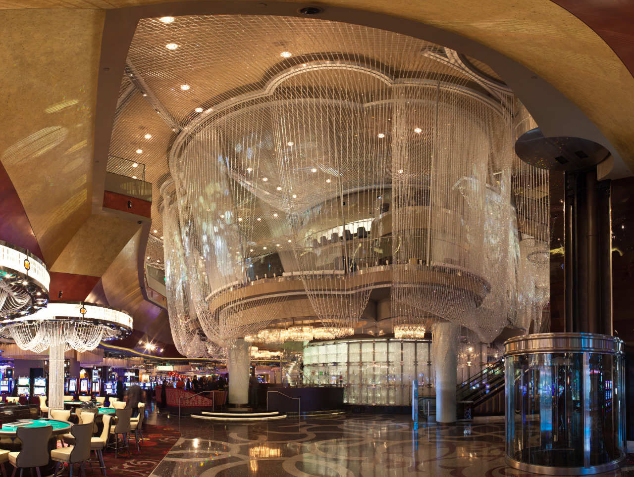Swanky Hotel Interior Design The Cosmopolitan Of Las Vegas