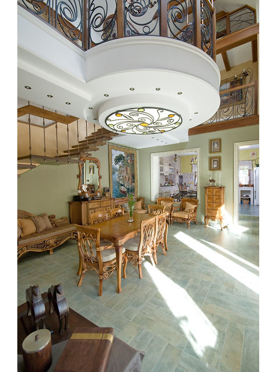 Country House In Russia Blends Traditional And Contemporary Design