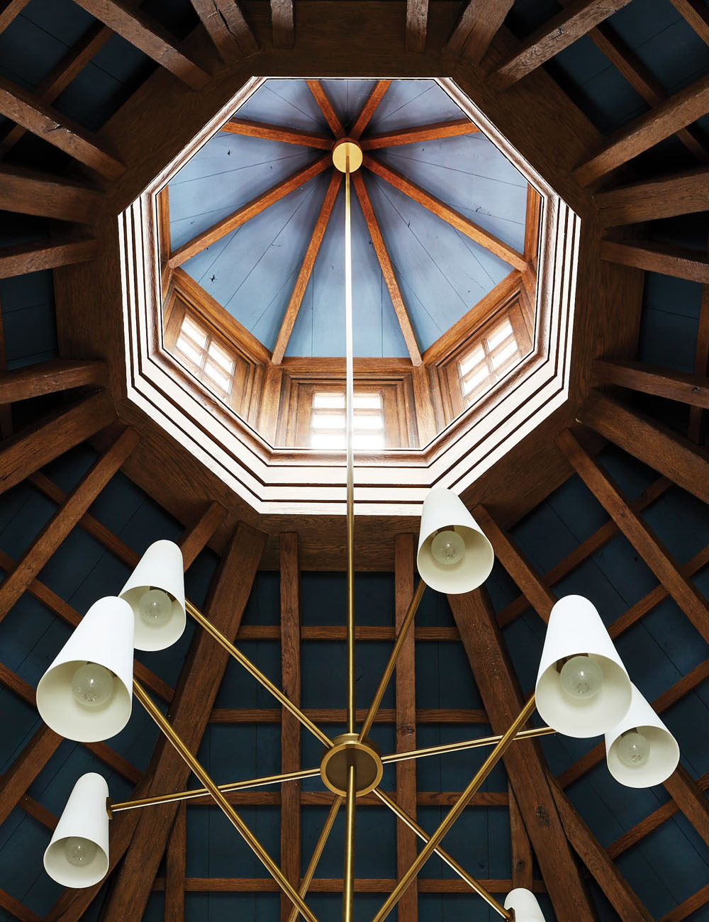 Octagonal Library Ceiling