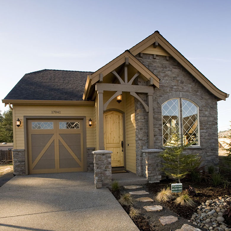 Small House with Single Garage