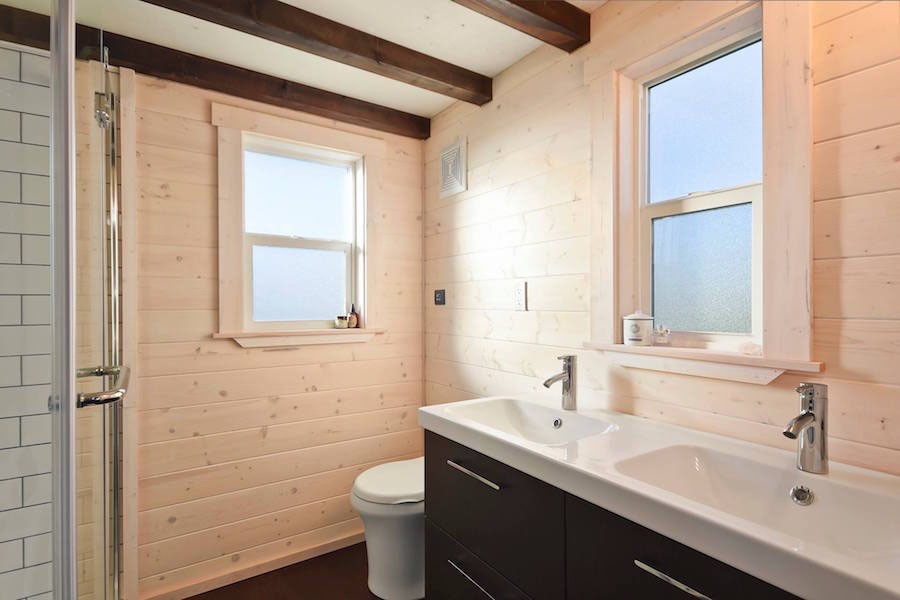 Tiny House Spacious Bathroom