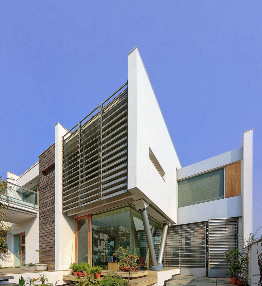 Modernist House In India A Fusion Of Traditional And Modernist House In India A Fusion Of Traditional And