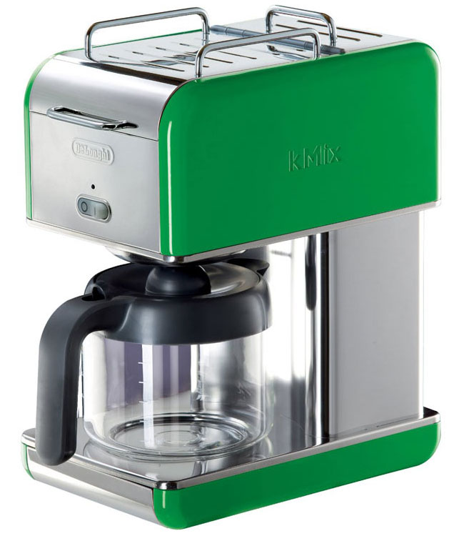 DeLonghi Kmix Green Coffee Maker