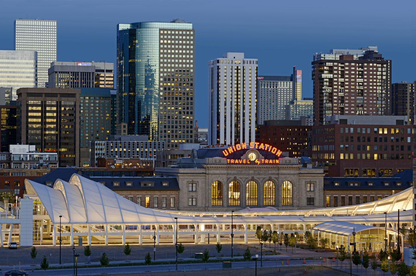 Downtown Denver Colorado Train Station